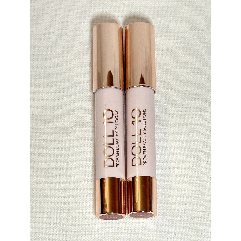 (2) Doll 10 Proven Beauty Solutions Lip Crayon in “I can” - 0.08 oz / 2.4 g. Duo